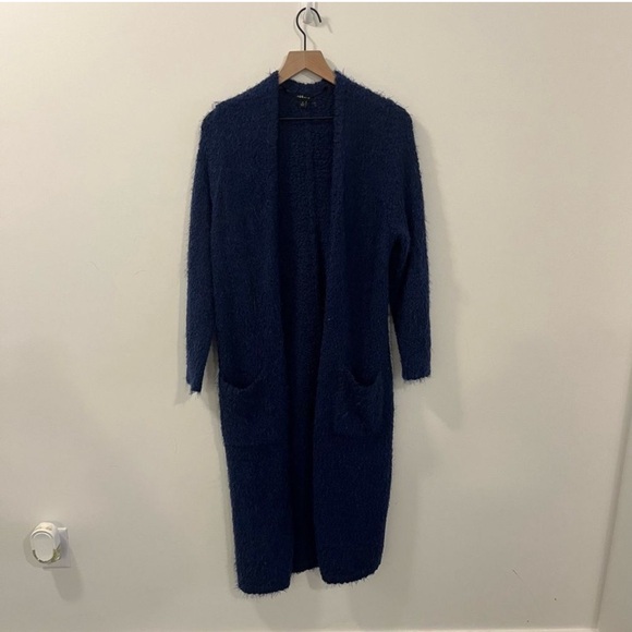 Popcorn Duster Open Front Sweater NWOT - Picture 6 of 9